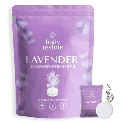 Pastilles de douche Lavande - Lot de 15