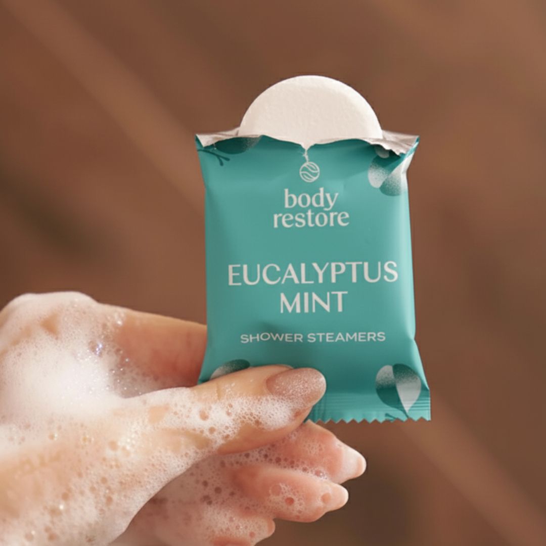 Pastilles de douche à l'eucalyptus - Lot de 15