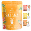 Pastilles effervescentes pour douche aux agrumes - lot de 15