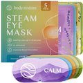 Variété de masques oculaires à vapeur - lot de 5