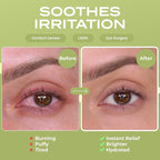 Masques pour les yeux à la vapeur de thé vert - Lot de 5