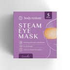 Masques pour les yeux à la vapeur de lavande - Lot de 5