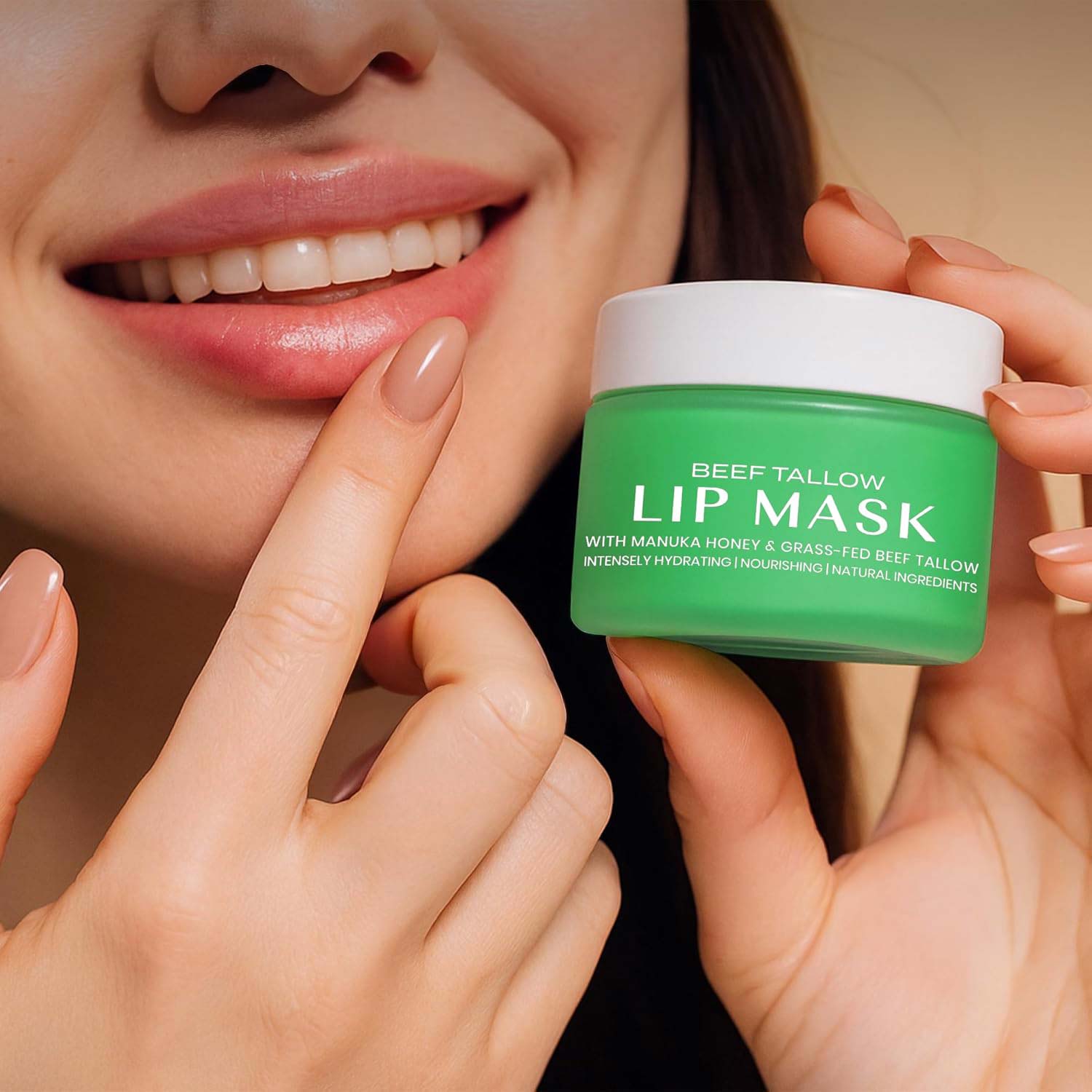 Masque Lèvres au Suif de Bœuf - Bergamote