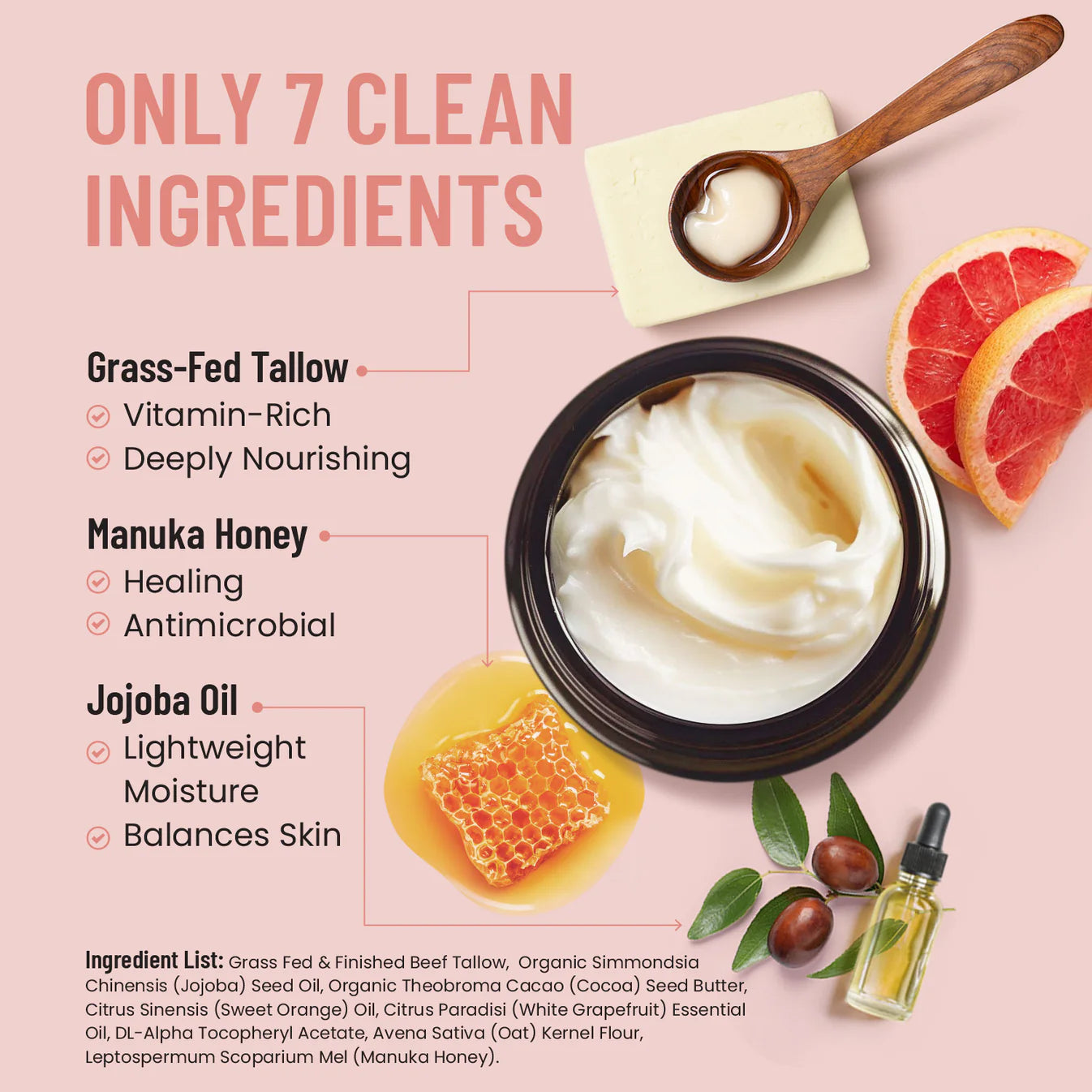 Acht ingrediënten, meer zit er niet in