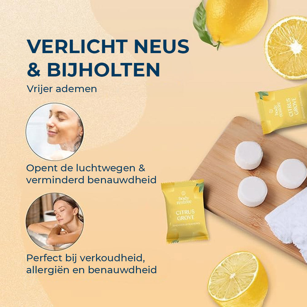 Pastilles de douche Citrus Mix - Coffret cadeau 6 pièces