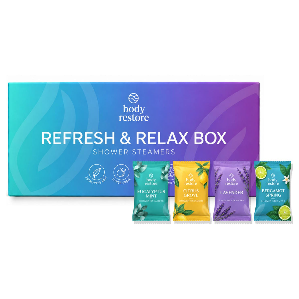 Refresh & Relax Collection Box - 30 Shower Steamers