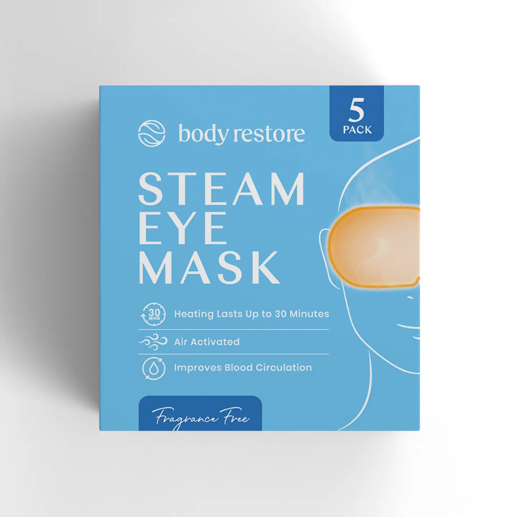 Masques pour les yeux à vapeur sans parfum - Lot de 5