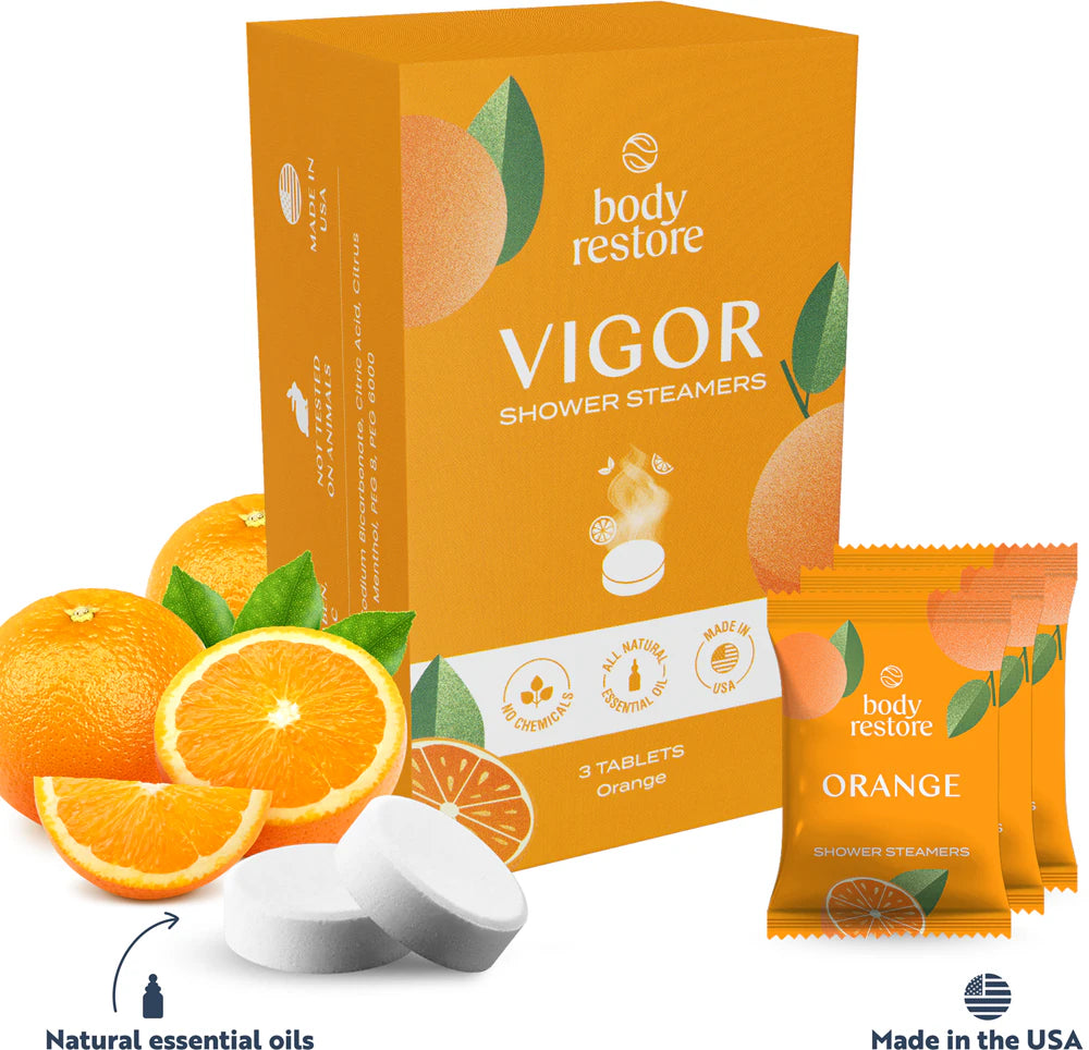 Diffuseur de douche à l'orange (lot de 3)