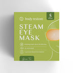 Masques pour les yeux à la vapeur de thé vert - Lot de 5